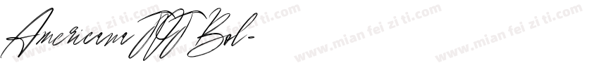 Americana TOT Bol字体转换